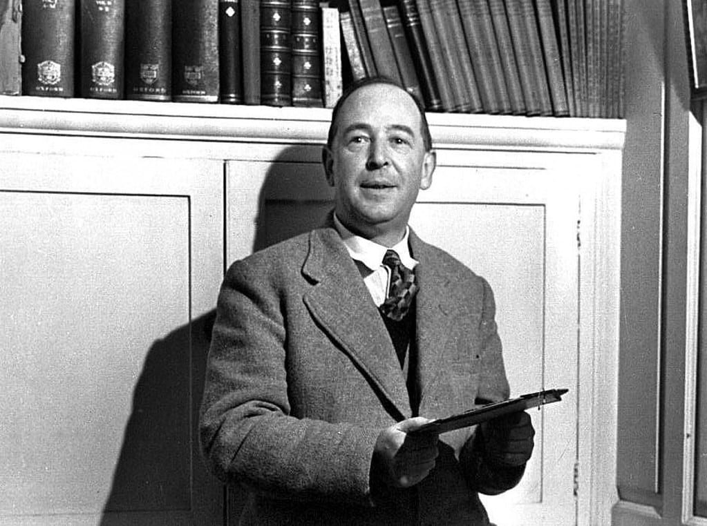 A photo of C.S. Lewis.